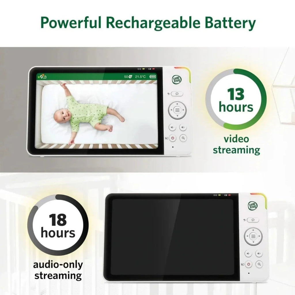 LeapFrog LF5817HD 7" Wi-Fi Smart Video Baby Monitor - Baby&More
