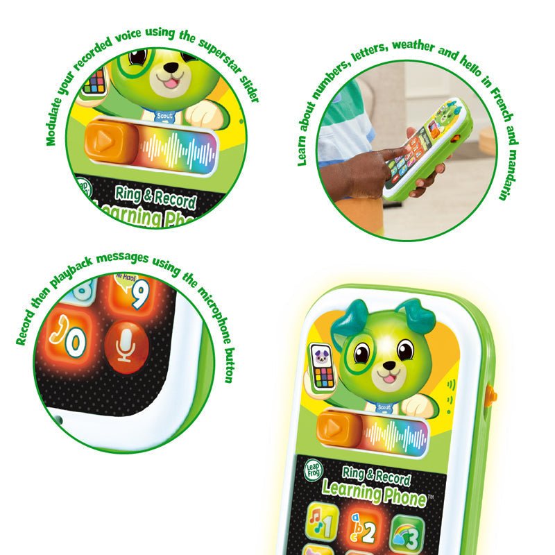 LeapFrog Scout's Ring & Record Learning Phone - Baby&More
