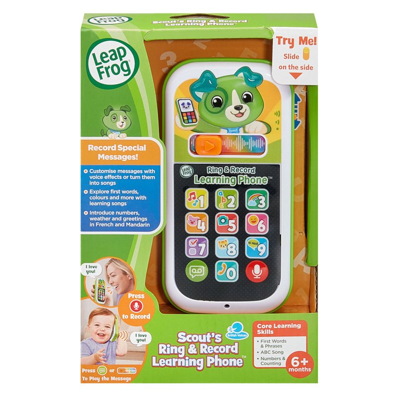 LeapFrog Scout's Ring & Record Learning Phone - Baby&More