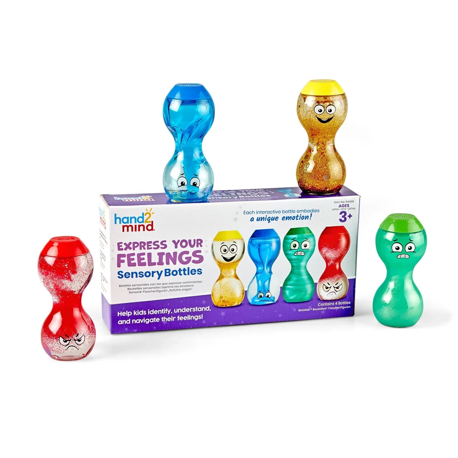 Learning Resources Express Your Feelings Sensory Bottles - Baby&More