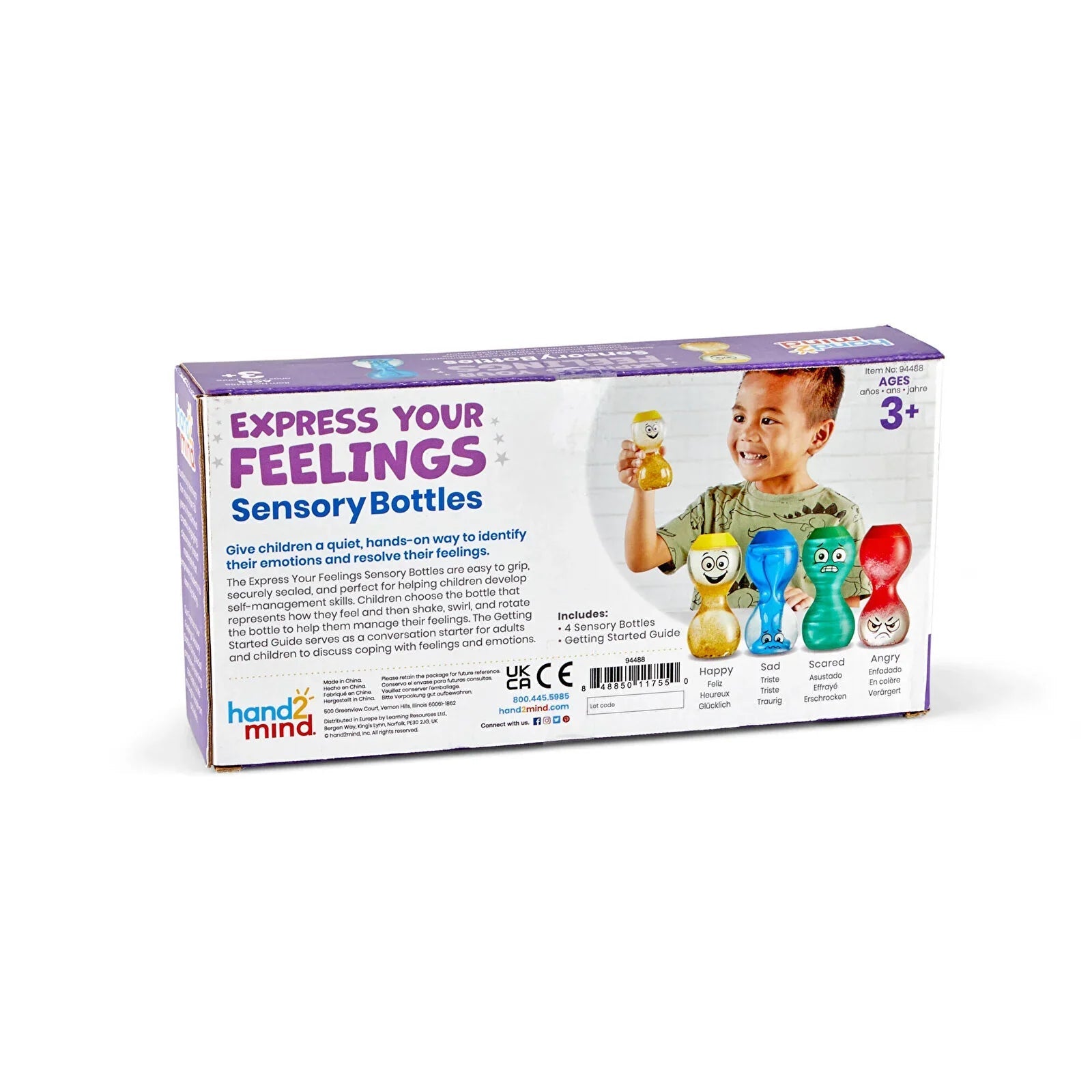 Learning Resources Express Your Feelings Sensory Bottles - Baby&More