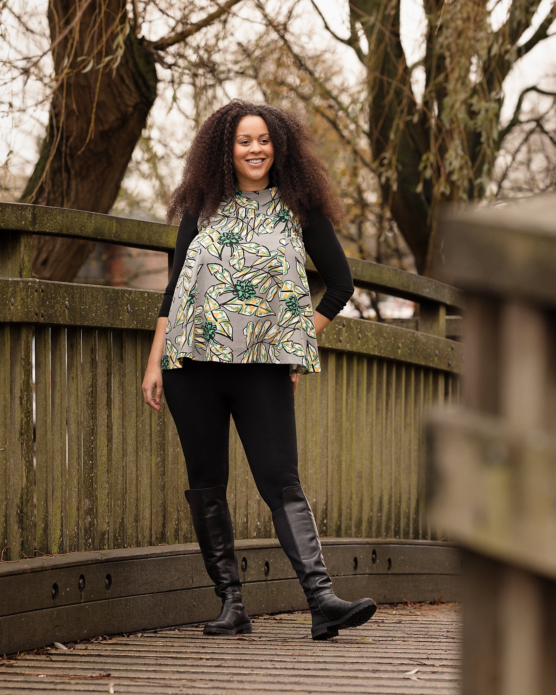 Journy Penny Leggings - Maternity + Postpartum Leggings - Bump Supporting - Black