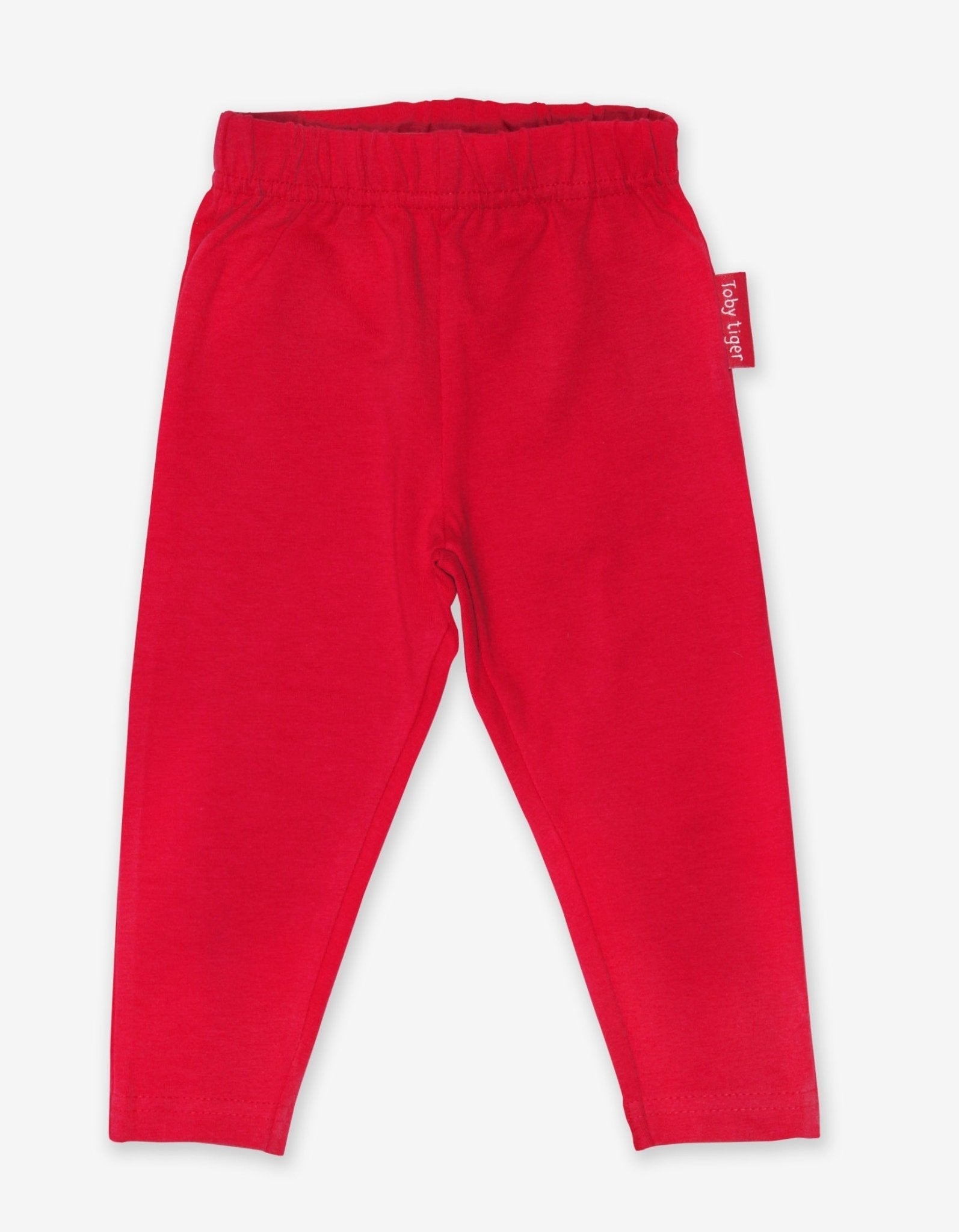 Toby Tiger Organic Leggings - Red