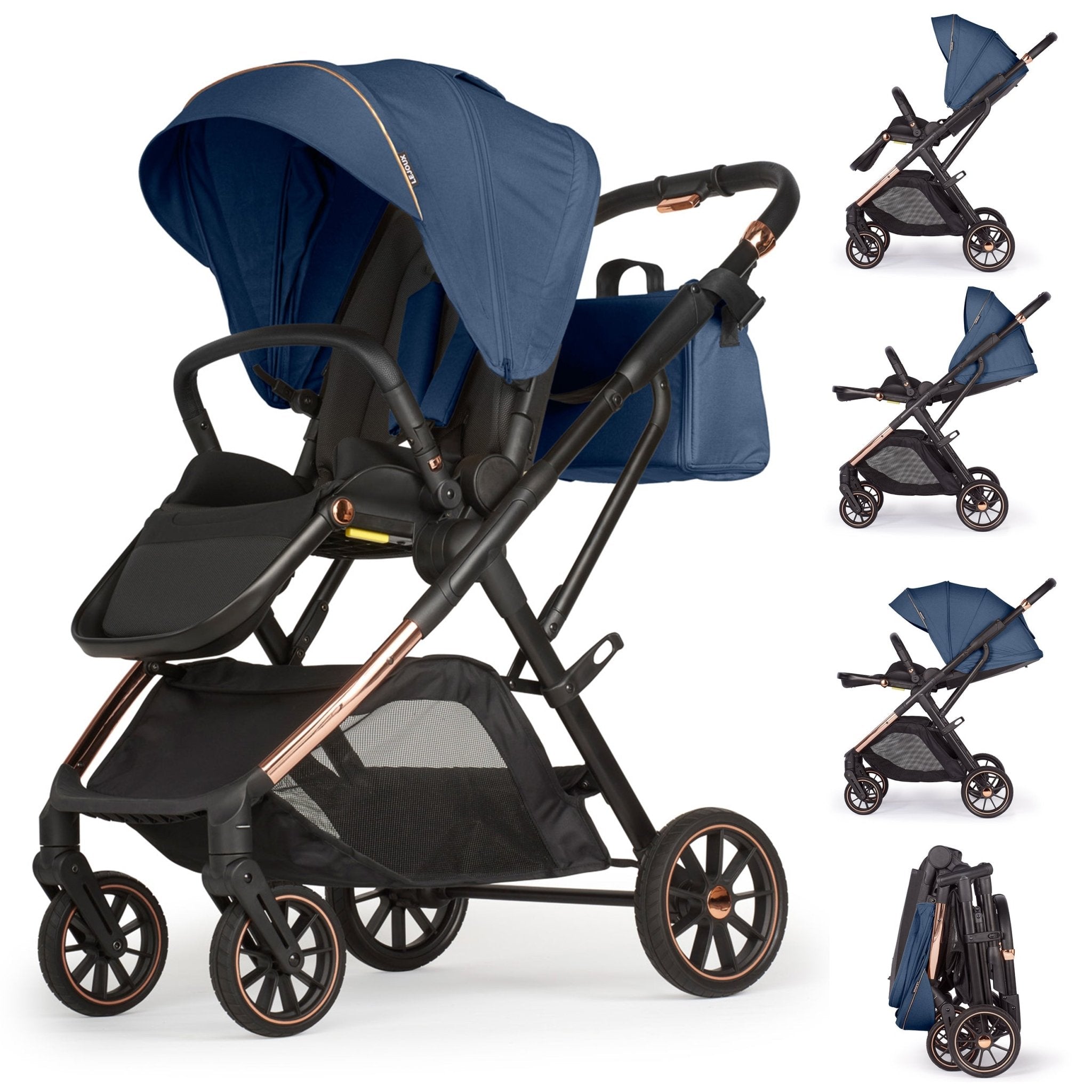 Lejoux+ Baby Pram Stroller Pushchair - 0 Months + - Baby&More