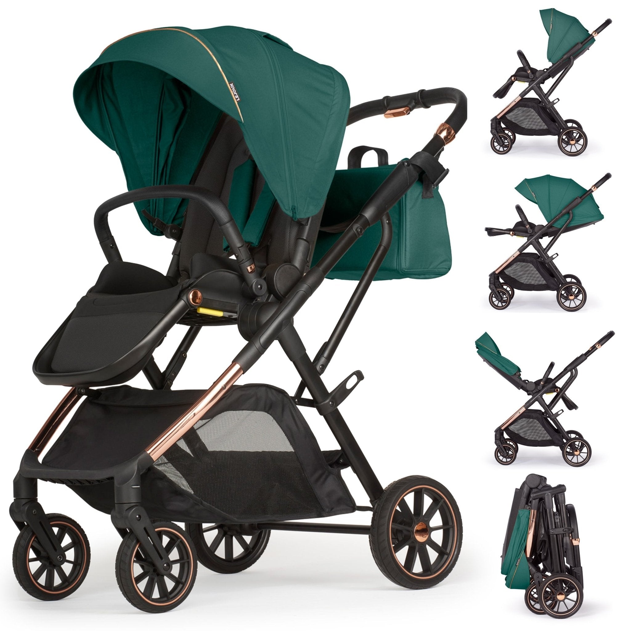 Lejoux+ Baby Pram Stroller Pushchair - 0 Months + - Baby&More
