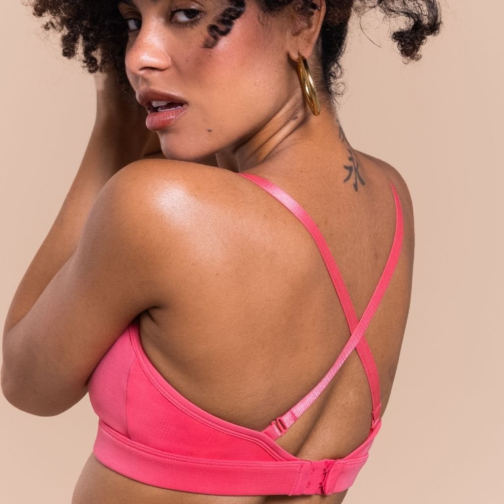 LESH - Anywhere Leakproof Nursing Bra - Black / Pink / Beige - Baby&More