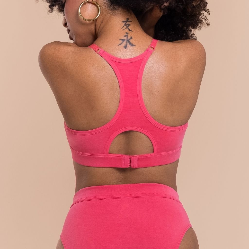 LESH - Freeflo 2.0 Leakproof Nursing Bra - Black / Pink / Beige - Baby&More