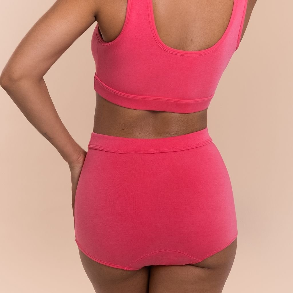 LESH - Postpartum Boyshorts Underwear - Black / Pink / Beige - Baby&More