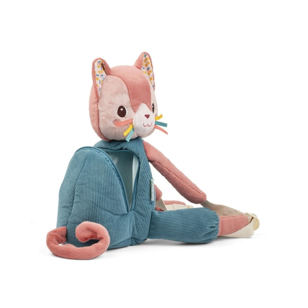 Lilliputiens Plush Backpack - Cat Jeanne - Baby&More