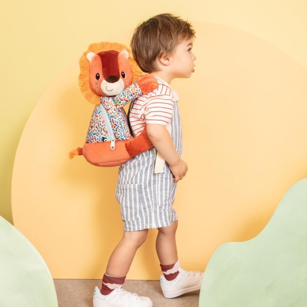 Lilliputiens Plush Backpack - Lion Jack - Baby&More