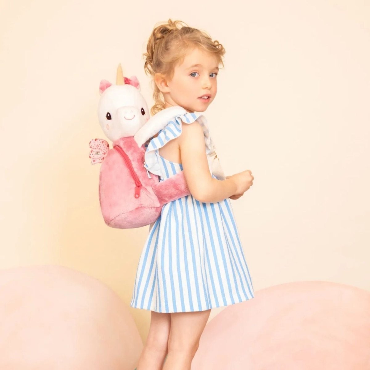 Lilliputiens Plush Backpack - Unicorn Lena - Baby&More