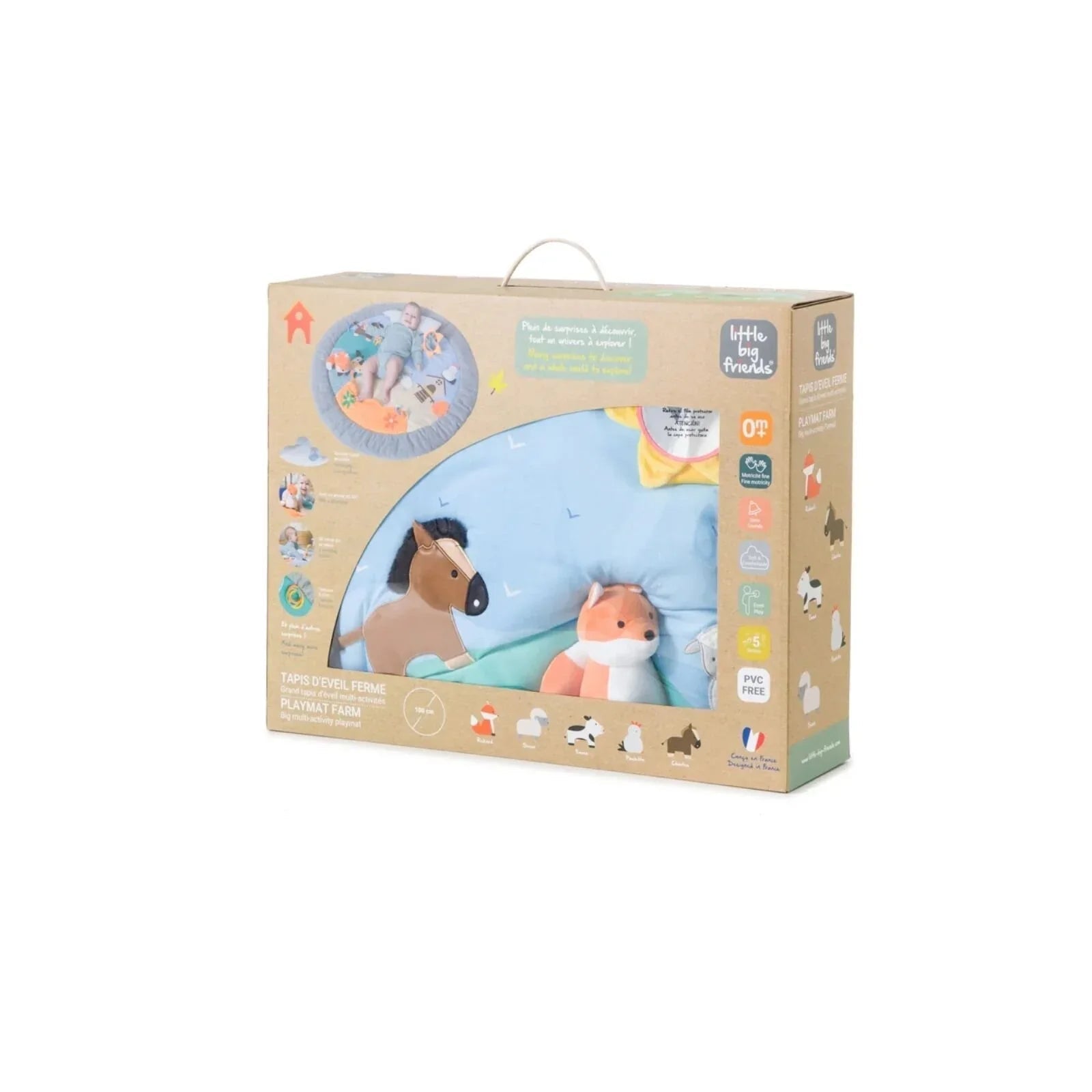 Little Big Friends Activity Playmat - Farm - Baby&More