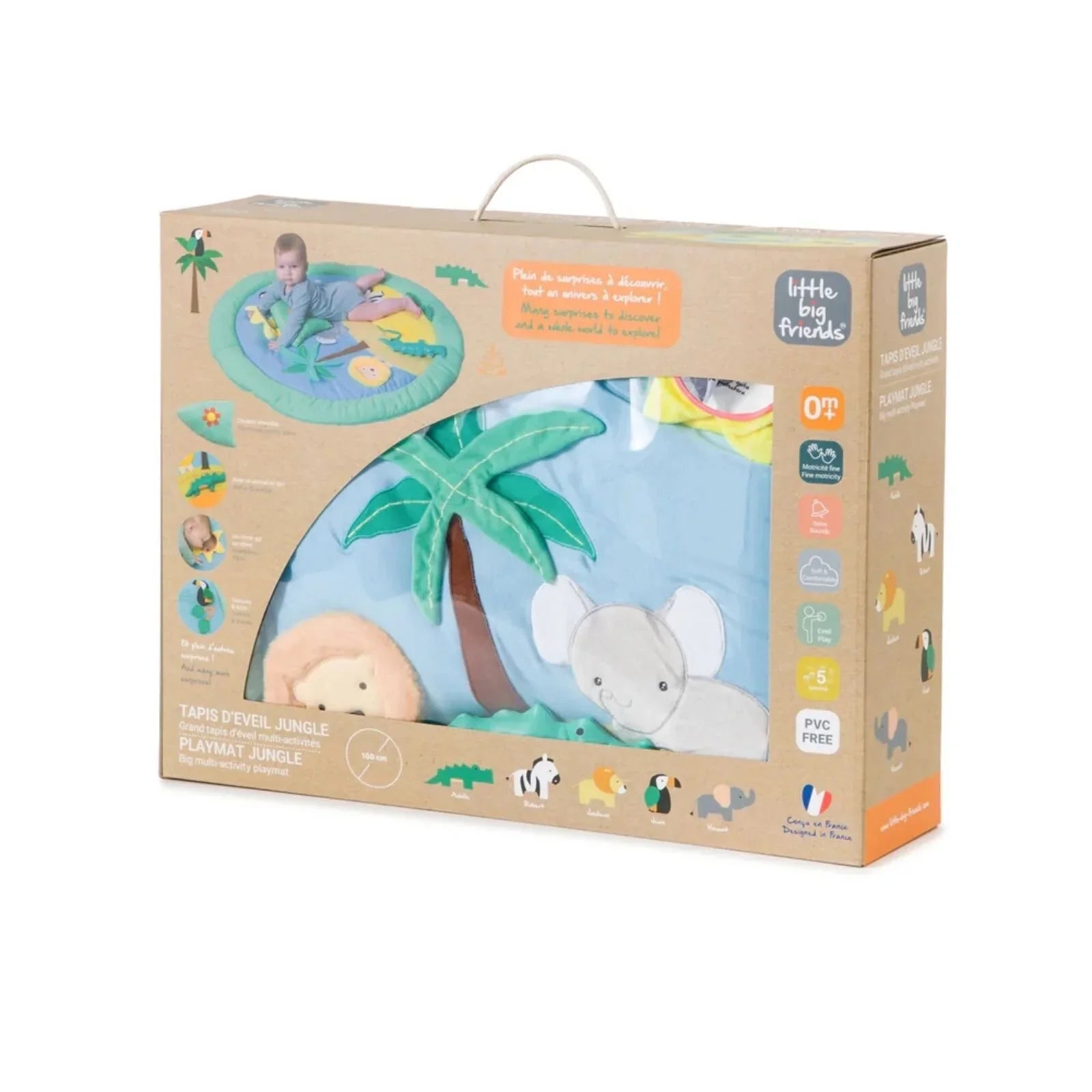 Little Big Friends Activity Playmat - Jungle - Baby&More