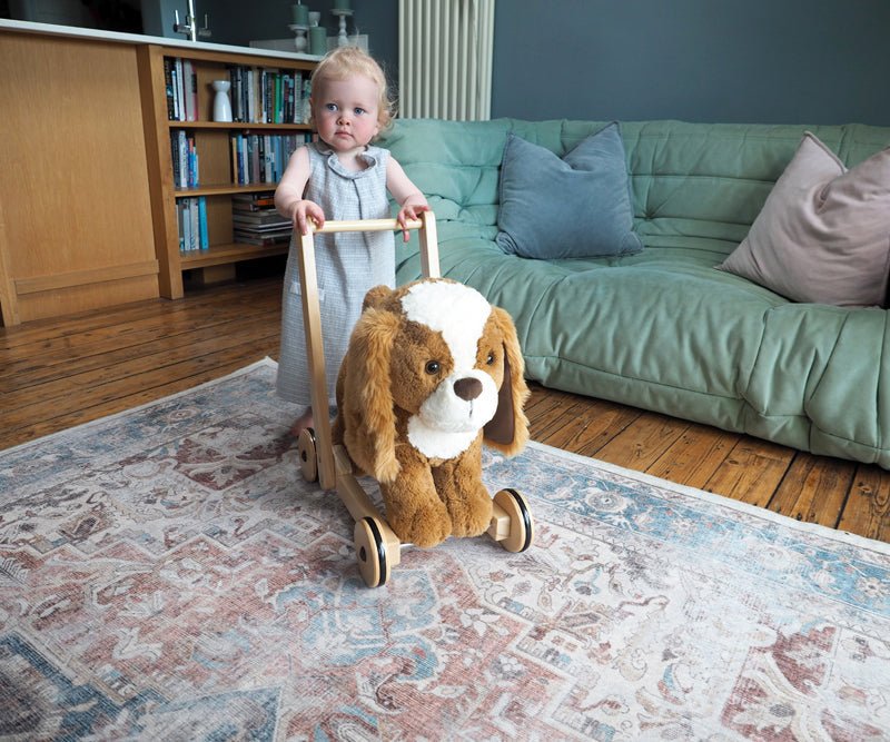 Little Bird Told Me Push Along Peanut Pup - Baby&More