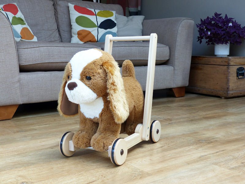 Little Bird Told Me Push Along Peanut Pup - Baby&More