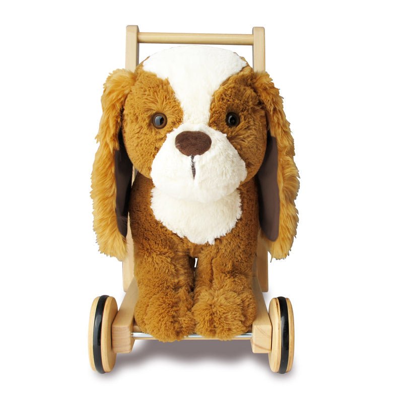 Little Bird Told Me Push Along Peanut Pup - Baby&More