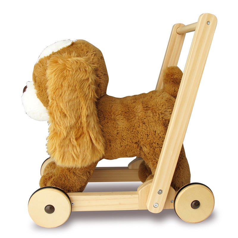 Little Bird Told Me Push Along Peanut Pup - Baby&More