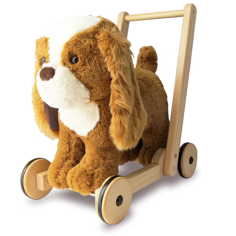 Little Bird Told Me Push Along Peanut Pup - Baby&More