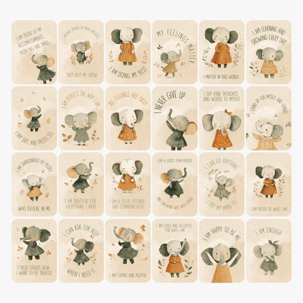 Little Goose Affirmation Cards for Bigger Kids - Baby&More