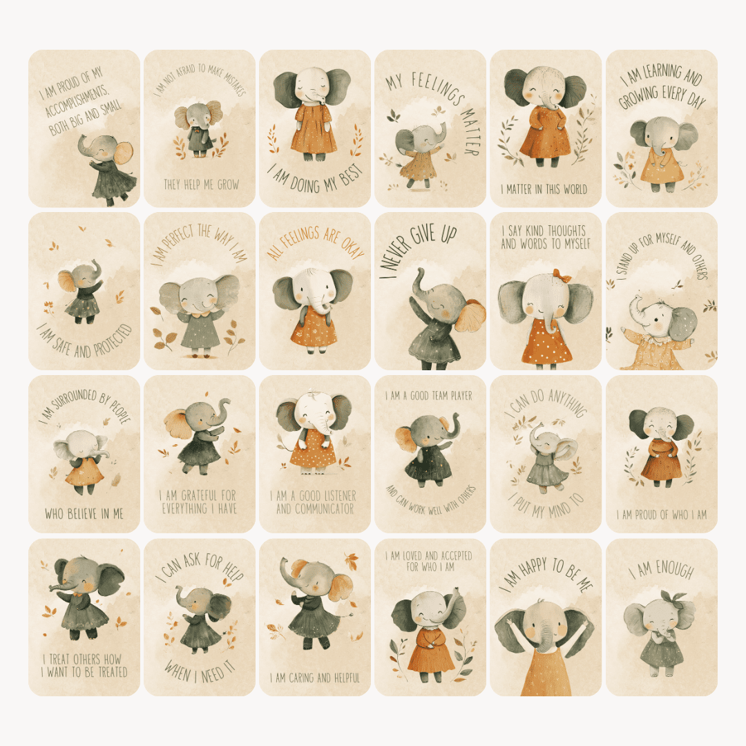 Little Goose Affirmation Cards for Bigger Kids - Baby&More