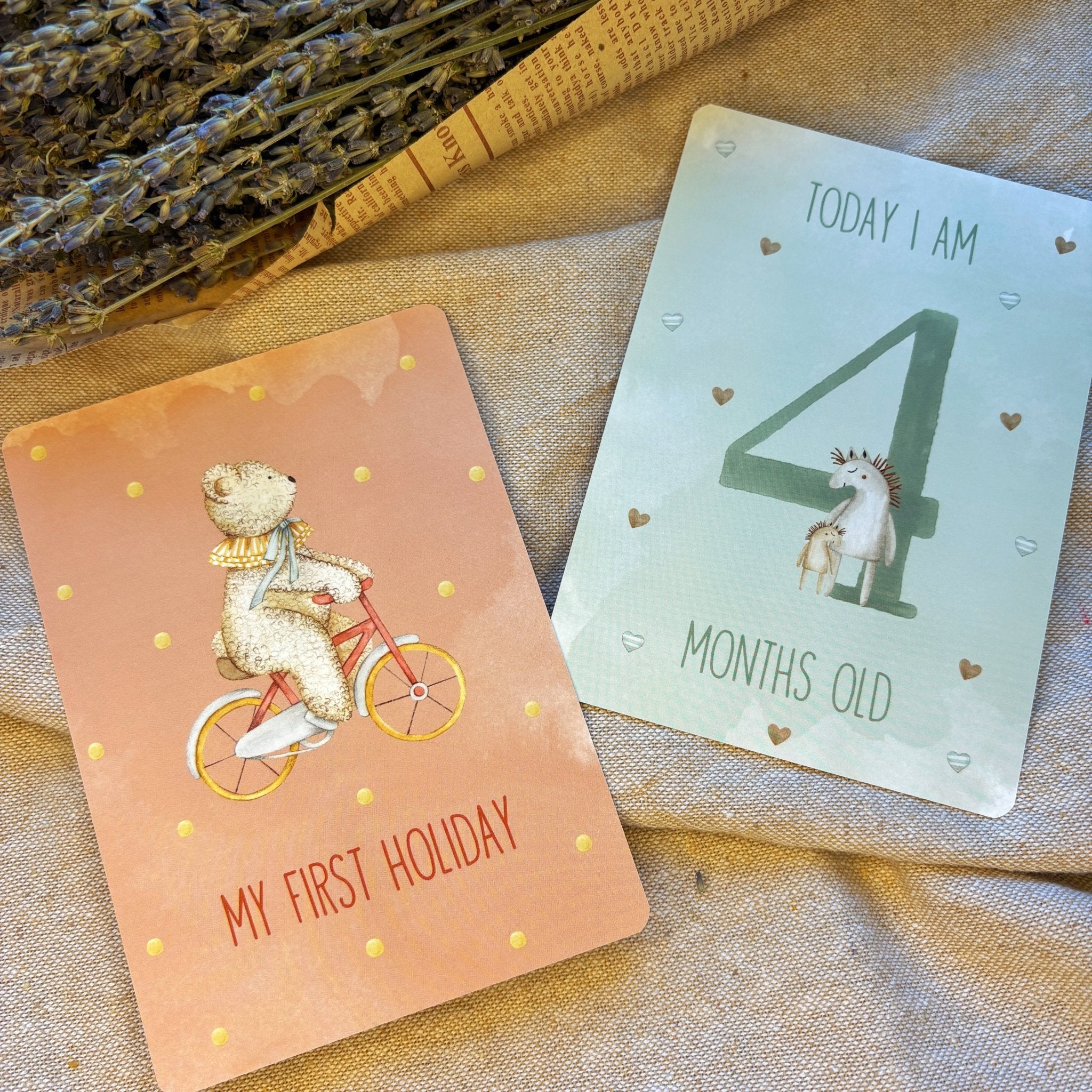 Little Goose Baby Milestone Cards - Baby&More