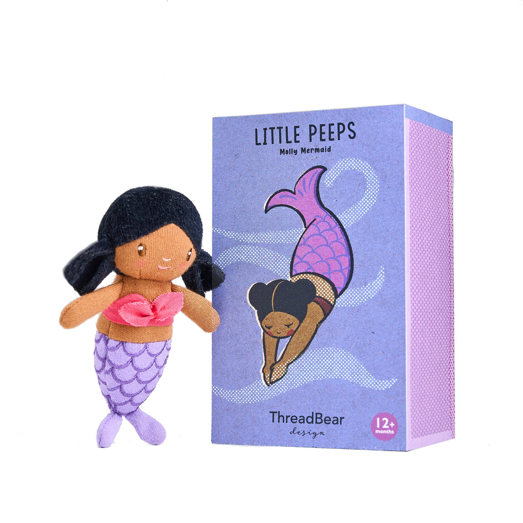 Threadbear Design Little Peeps Molly Mermaid