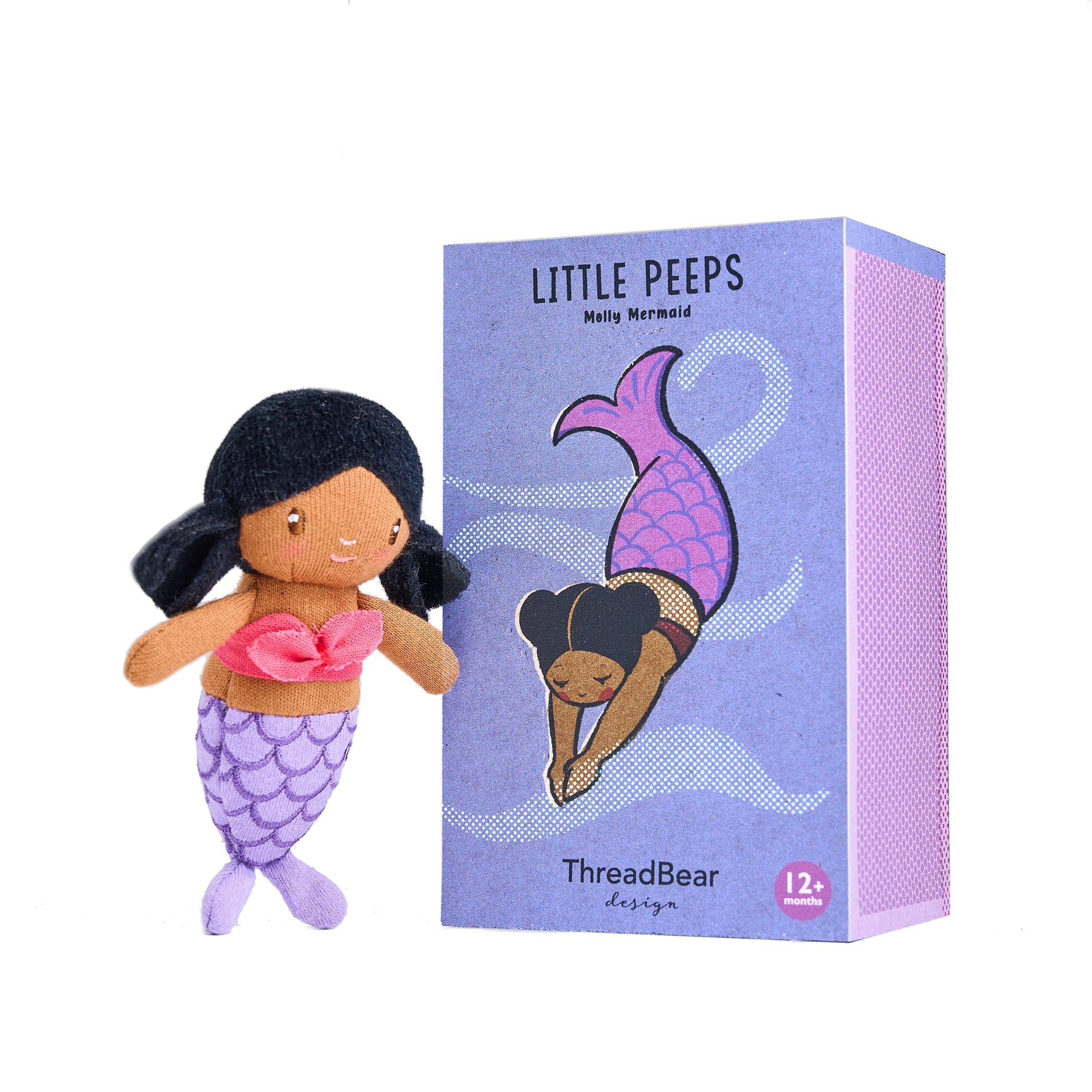 Threadbear Design Little Peeps Molly Mermaid