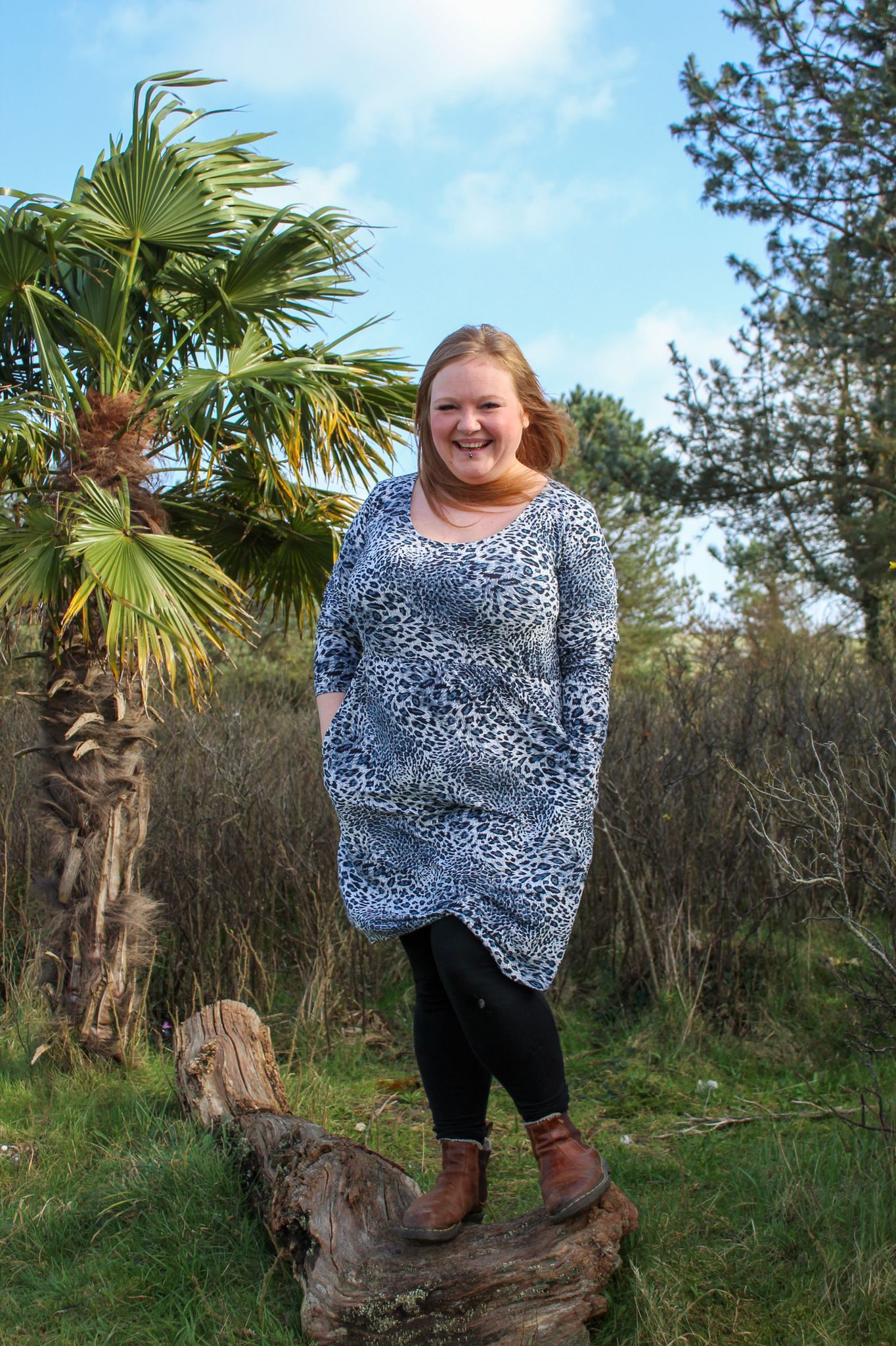 Petite Lola Dress - Leopard