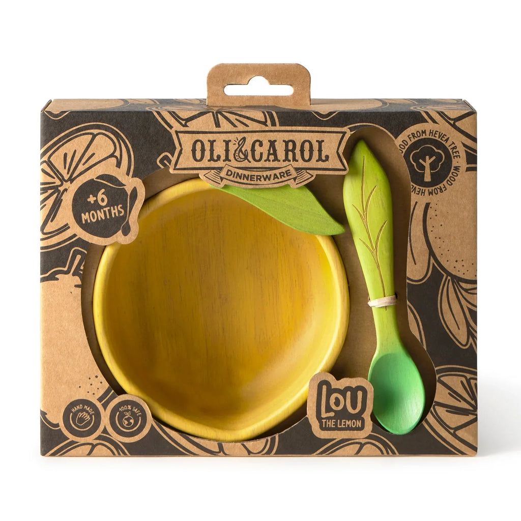 Oli&Carol Lou the Lemon Bowl and Spoon Set