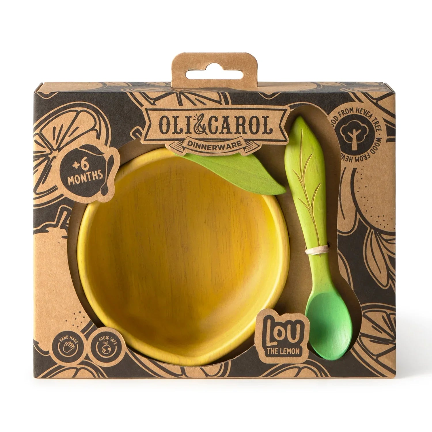 Oli&Carol Lou the Lemon Bowl and Spoon Set