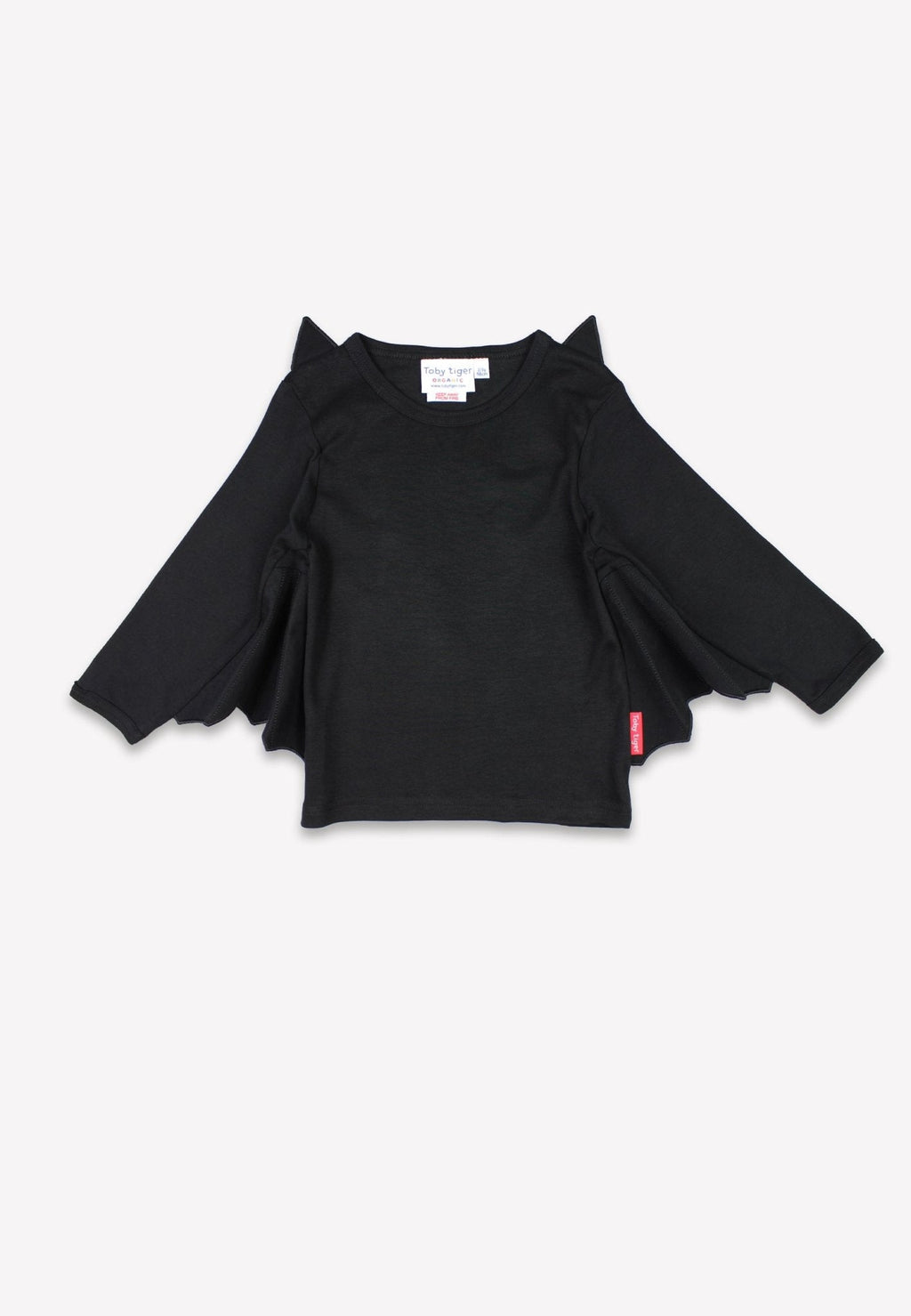 Toby Tiger Organic Batwing T-Shirt & Mask Costume Set