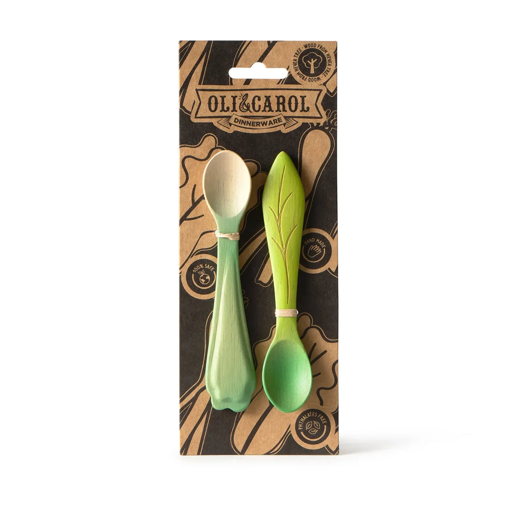 Oli&Carol Spoon Pack - Leek and Kale