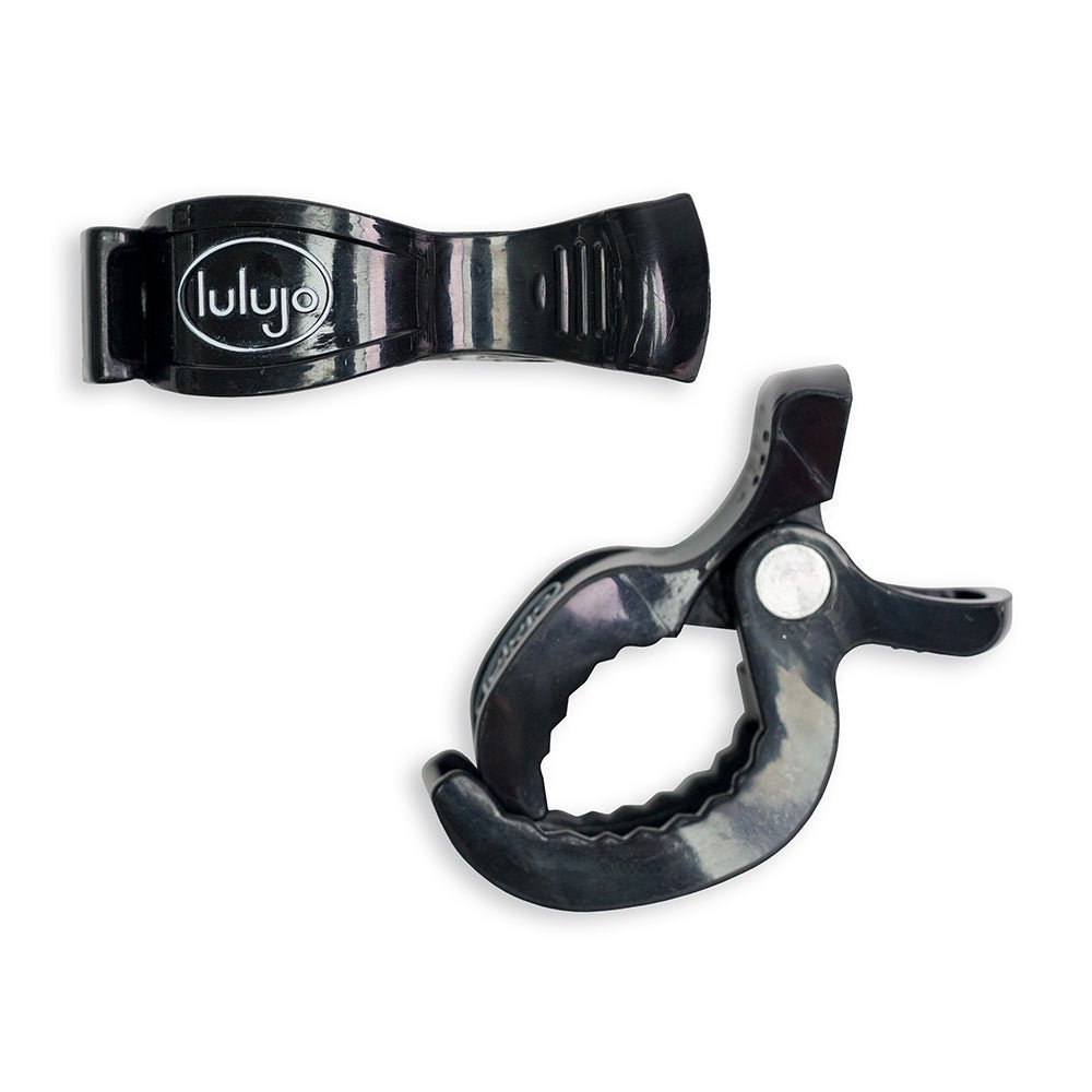 Lulujo - 2 Pack Stroller Clip - Black - Baby&More