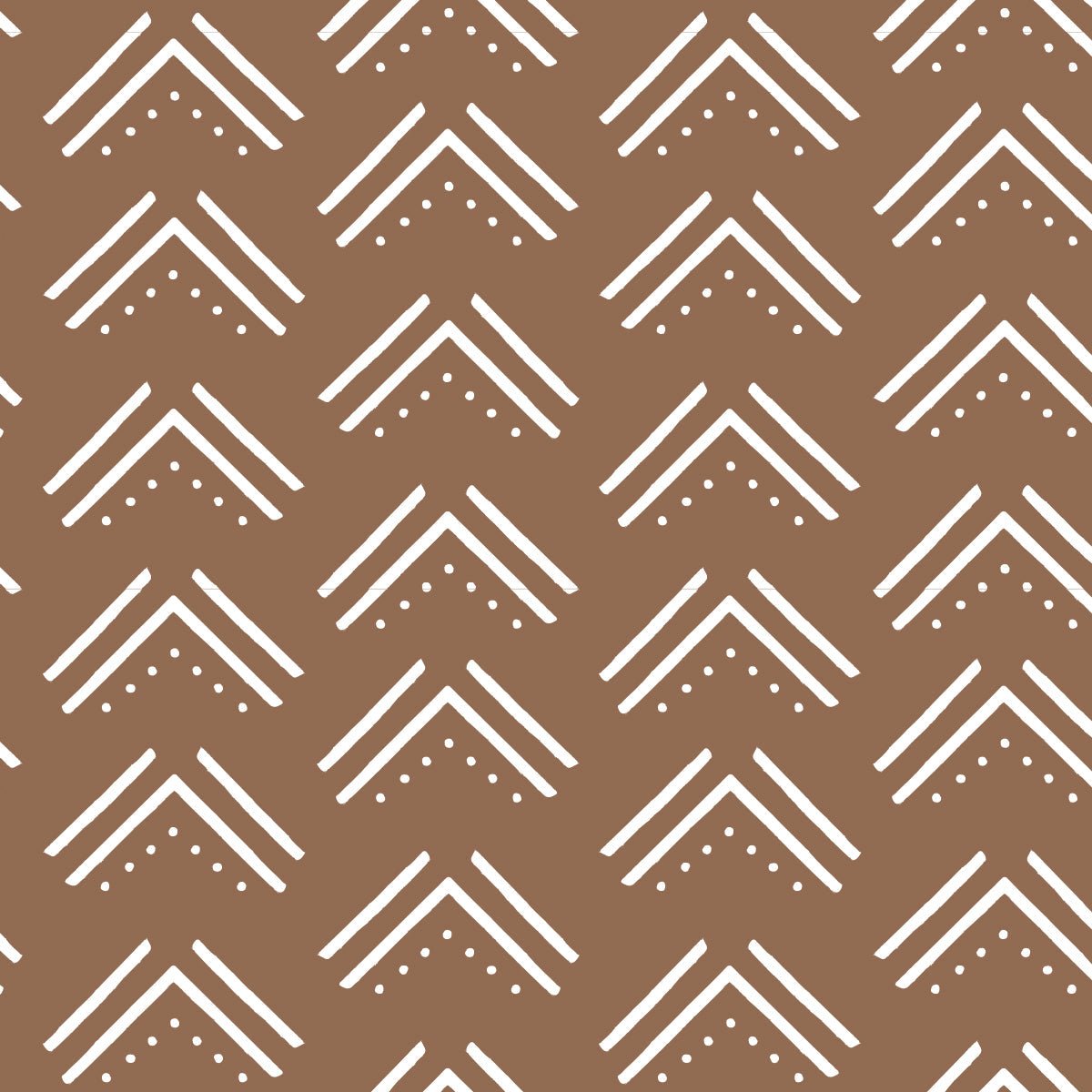 Lulujo - Cotton Changing Pad Cover - Mudcloth (81cm x 43cm) - Baby&More