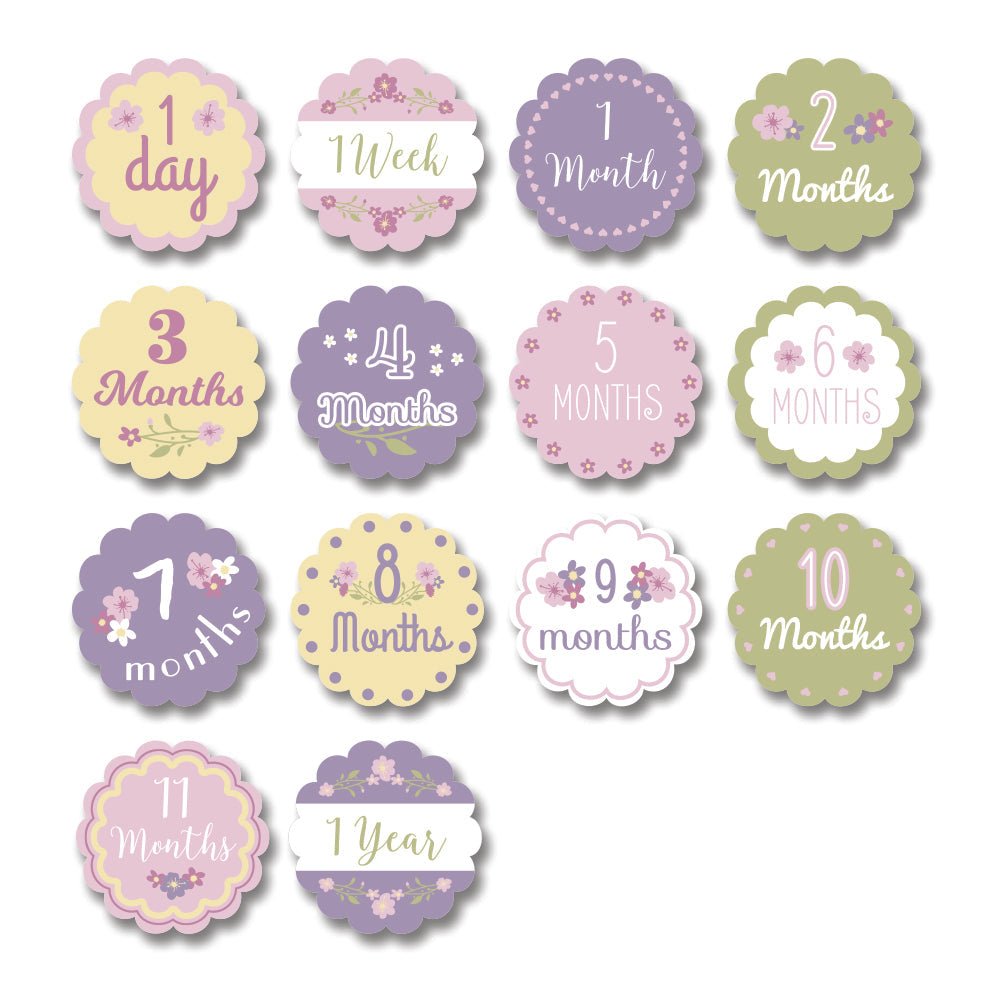 Lulujo - Cotton Swaddle & Milestone Marker Cards Gift Set - Isn't She Lovely - Baby&More
