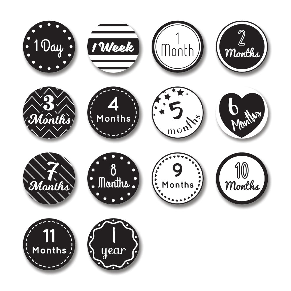 Lulujo - Cotton Swaddle & Milestone Marker Cards Gift Set - Loved Beyond Measure - Baby&More