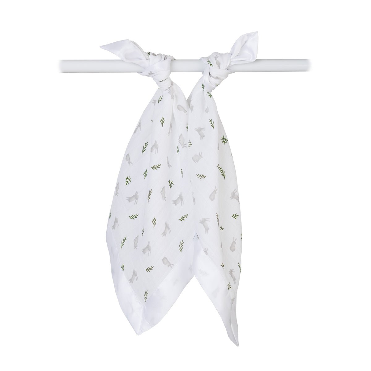 Lulujo - Muslin Security Comforter Blanket - Bunnies - 2 Pack - Baby&More