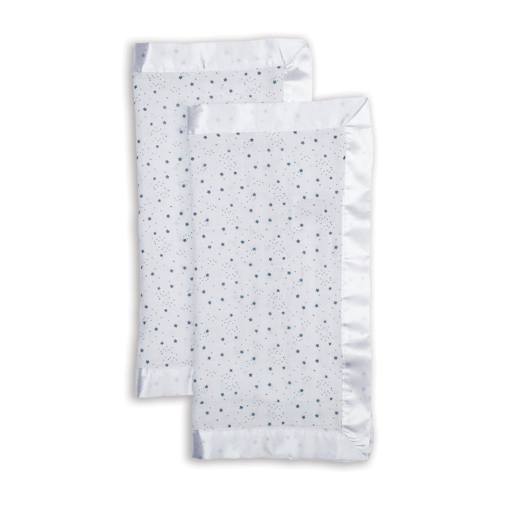 Lulujo - Muslin Security Comforter Blanket - Stars - 2 Pack - Baby&More