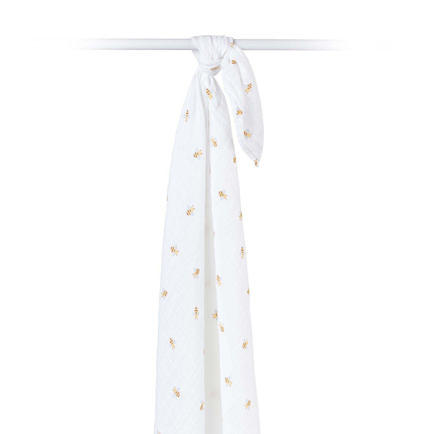 Lulujo - Muslin Swaddle - Bees (100cm x 100cm) - Baby&More