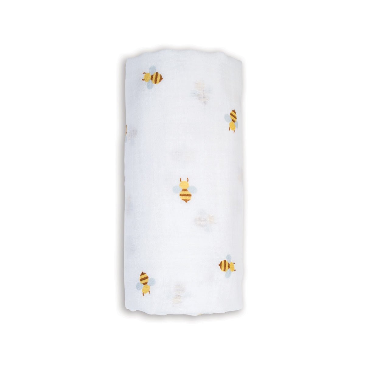 Lulujo - Muslin Swaddle - Bees (100cm x 100cm) - Baby&More