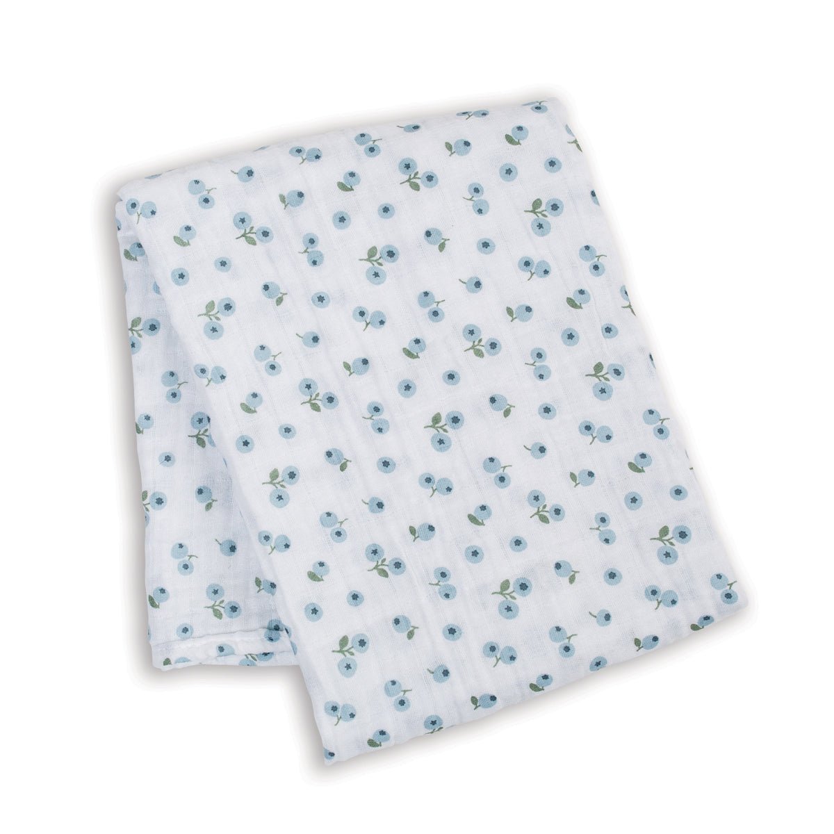 Lulujo - Muslin Swaddle - Blueberries (100cm x 100cm) - Baby&More