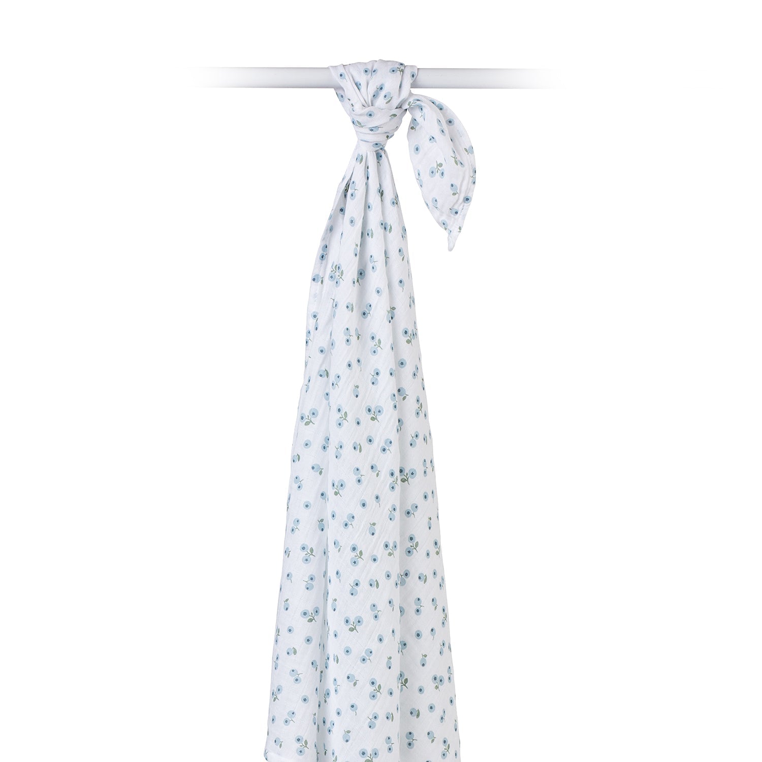 Lulujo - Muslin Swaddle - Blueberries (100cm x 100cm) - Baby&More