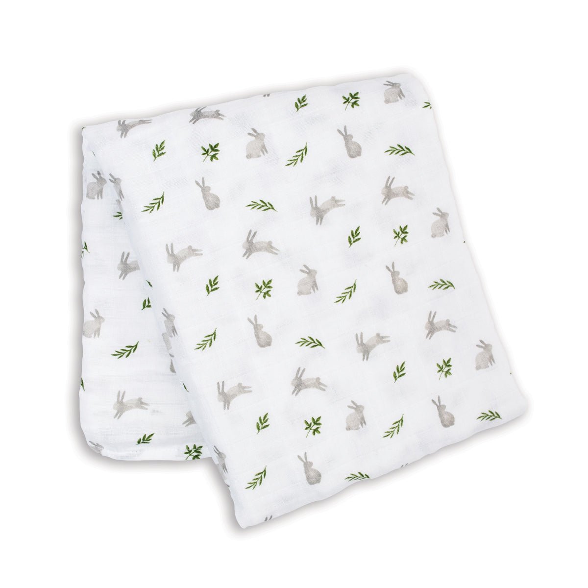 Lulujo - Muslin Swaddle - Bunnies (100cm x 100cm) - Baby&More