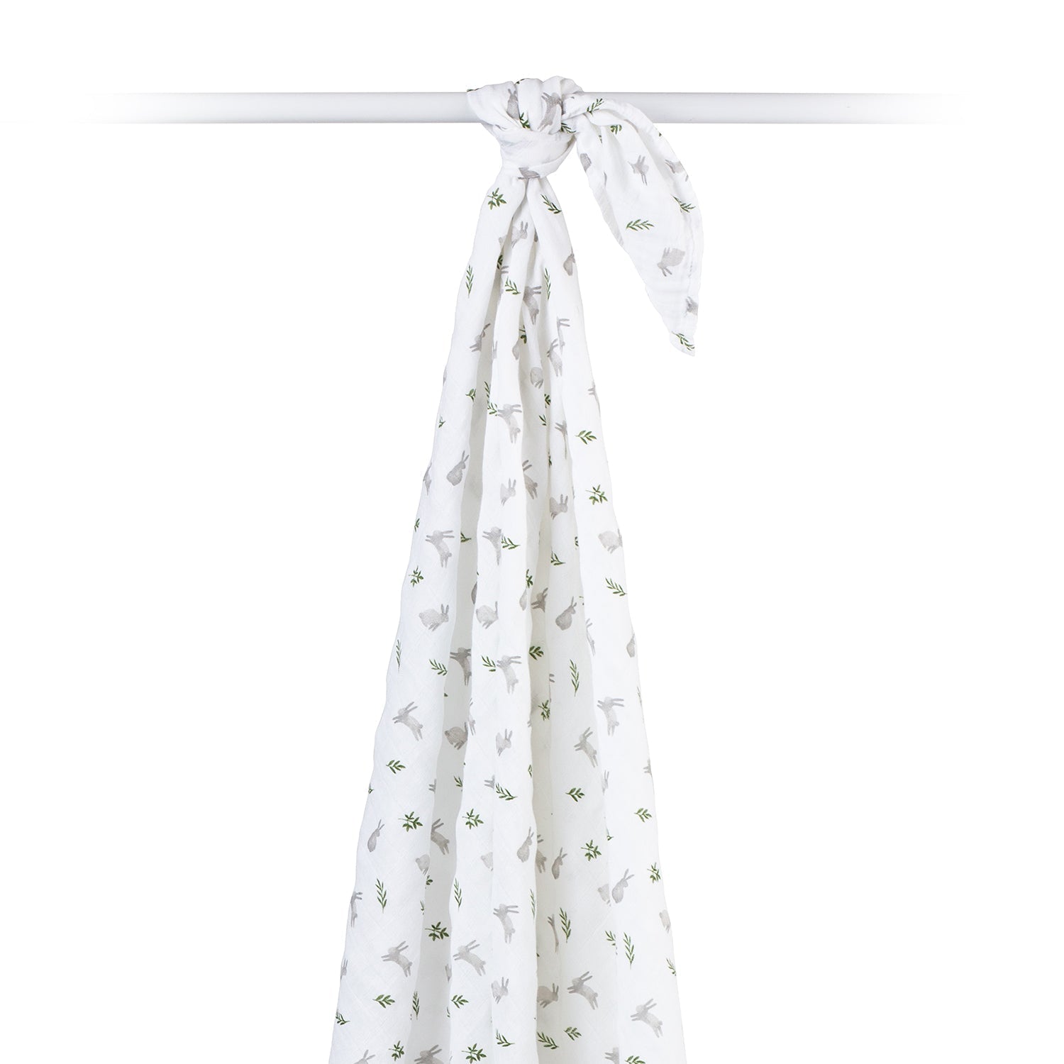 Lulujo - Muslin Swaddle - Bunnies (100cm x 100cm) - Baby&More