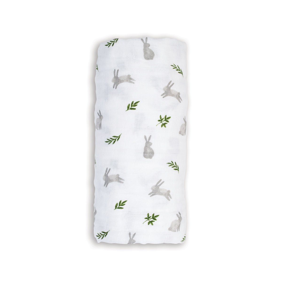 Lulujo - Muslin Swaddle - Bunnies (100cm x 100cm) - Baby&More