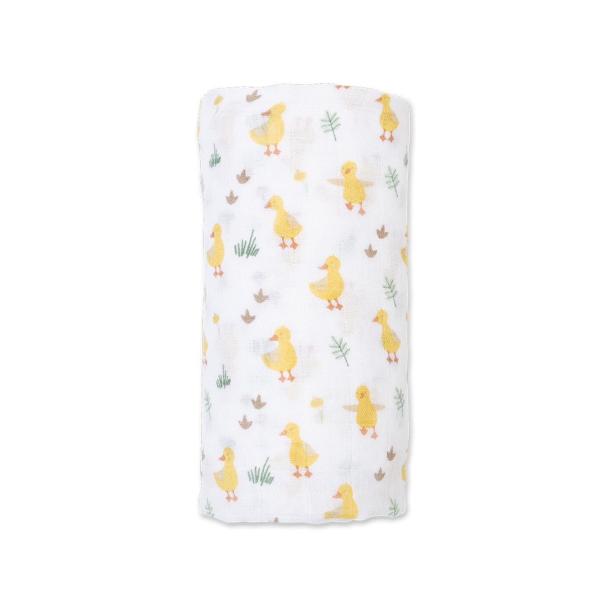 Lulujo - Muslin Swaddle - Ducks (100cm x 100cm) - Baby&More