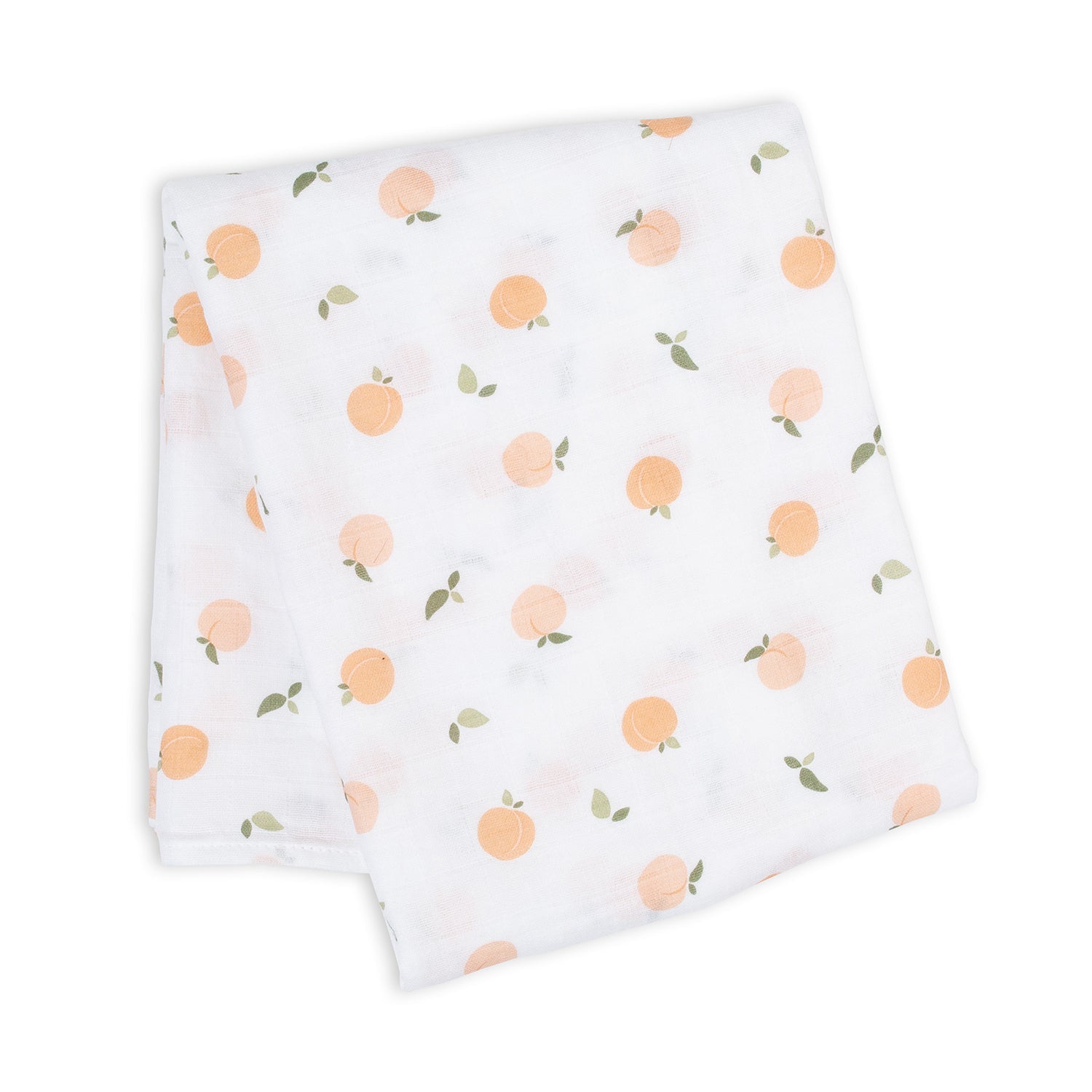 Lulujo - Muslin Swaddle - Peaches (100cm x 100cm) - Baby&More