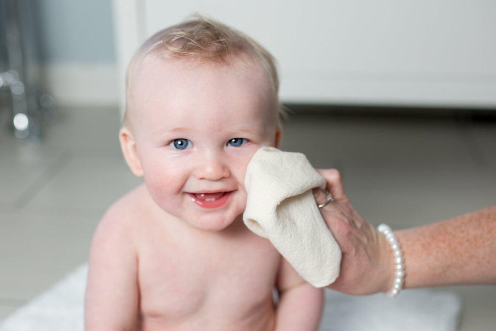 Lulujo - Organic Cotton Facecloths - Pack of 4 - Baby&More