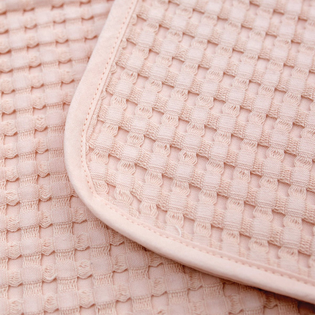 Lulujo - Waffle Blanket - Ballet Slipper Pink - Baby&More
