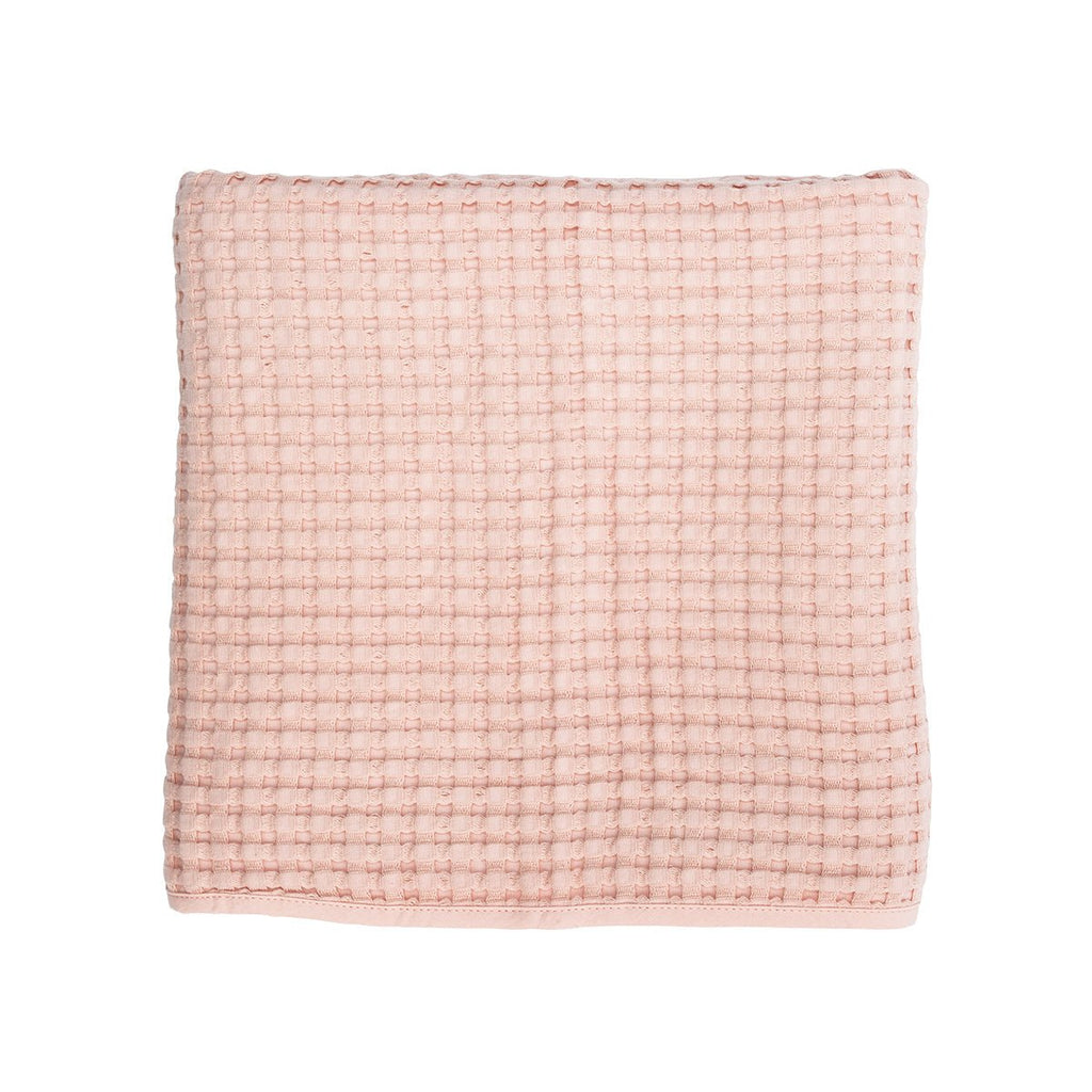 Lulujo - Waffle Blanket - Ballet Slipper Pink - Baby&More